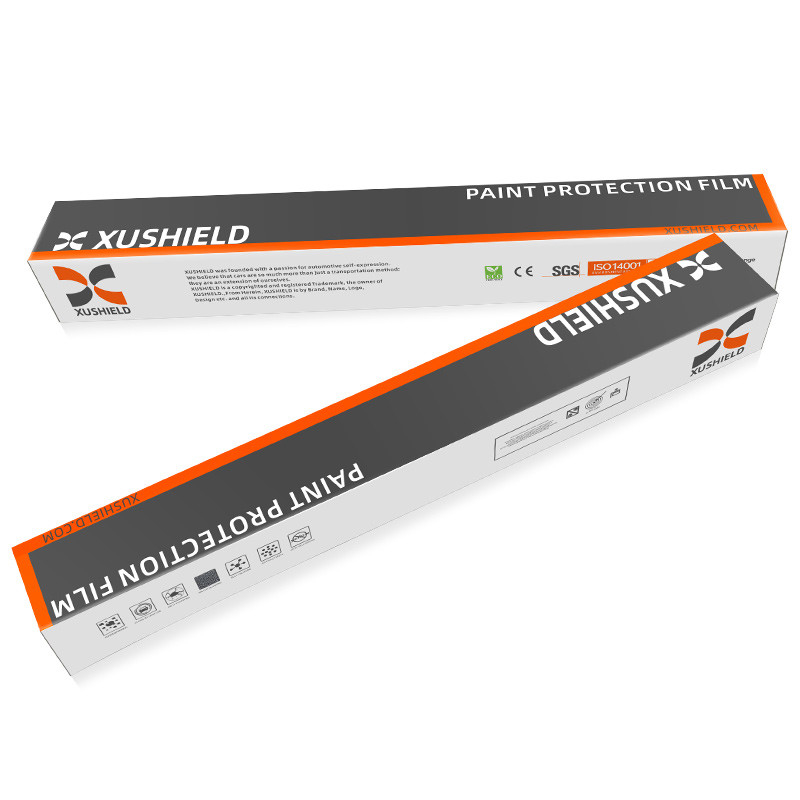 XUSHIELD 1.52*15m 10mil TPU trasparente PPF Vernice di protezione del corpo del veicolo Film in vinile per la protezione della superficie del veicolo