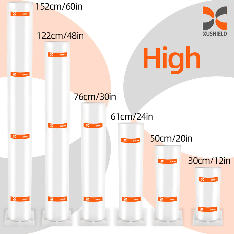 XUSHIELD 1.52*15m 10mil TPU trasparente PPF Vernice di protezione del corpo del veicolo Film in vinile per la protezione della superficie del veicolo