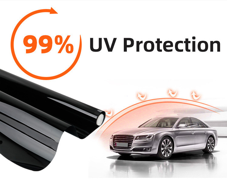 Car Solar Films Nano ceramica UV Curing Window Glass Tint Film Roll Wholesale 1ply