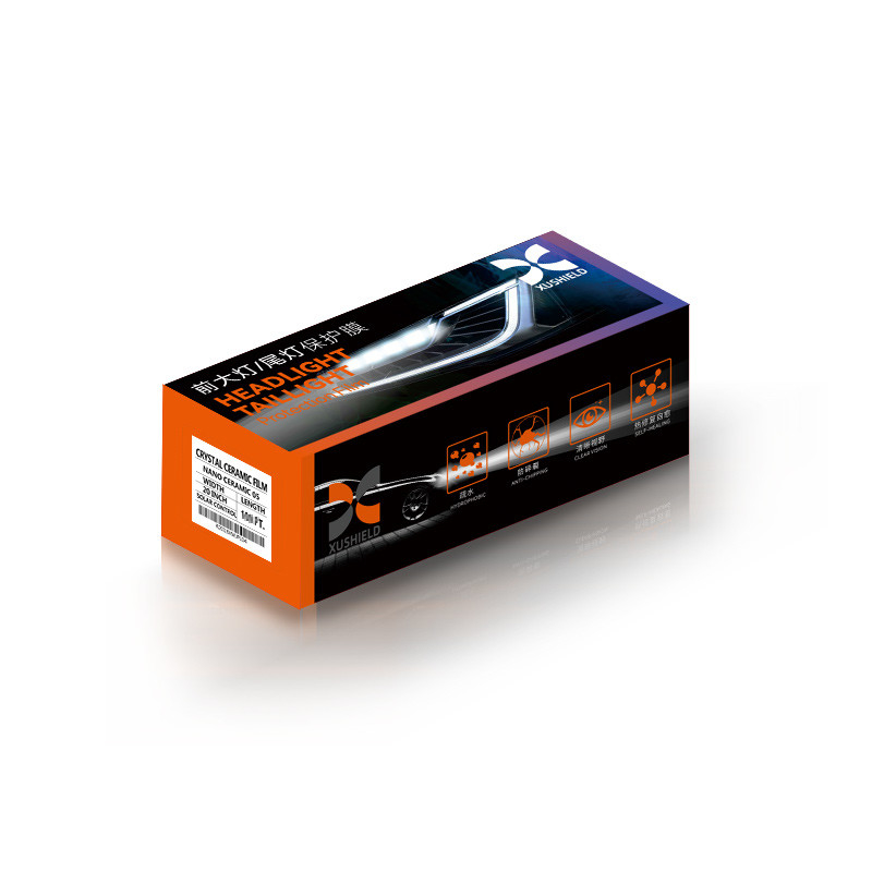 TPH TPU Proiettore auto Tint Film Light Black Smoke Black Tail Light Proiettore Tint Film