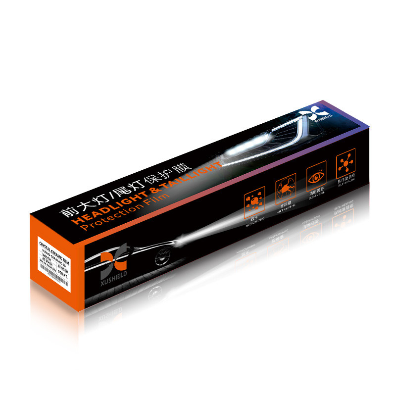 Film Tpu Tph Bianco A Nero Bianco A Viola Flare Ppf Film