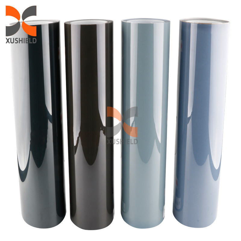 L'auto-guarigione anti graffi Decorazione della lampada a testa anti sabbia Vlt 30% Fotocromatico Fumo Tpu Film proiettore