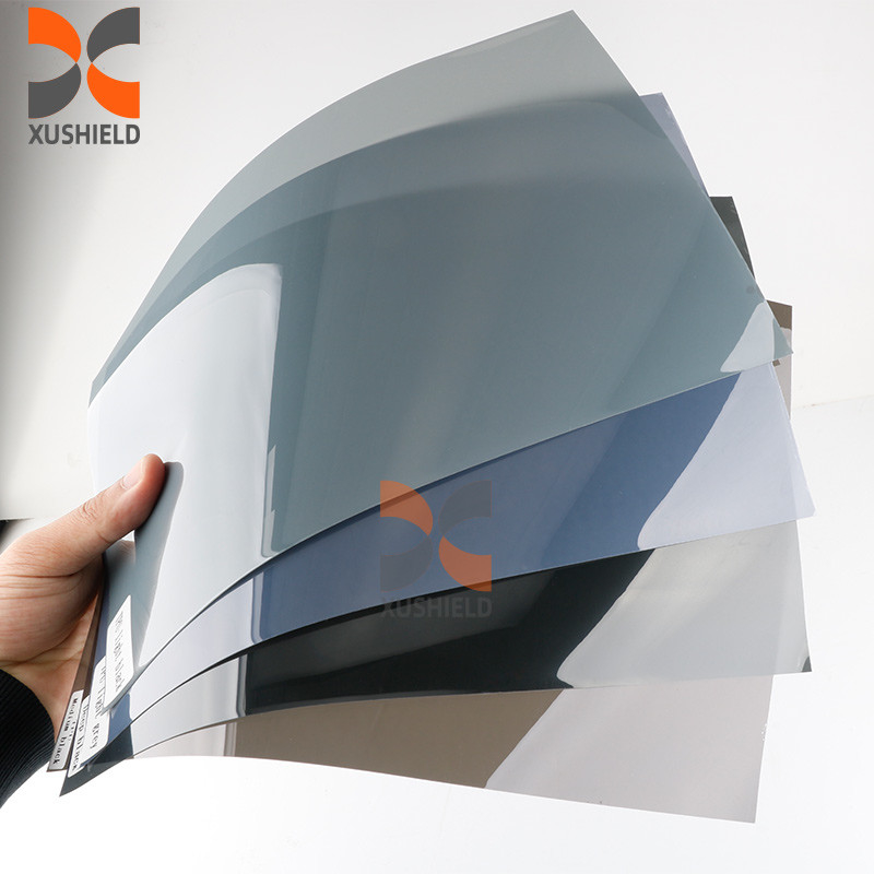 Tpu Veicolo Proiettore di auto Film Ppf Grigio scuro chiaro Nero 0,3m*15m Anti scratch