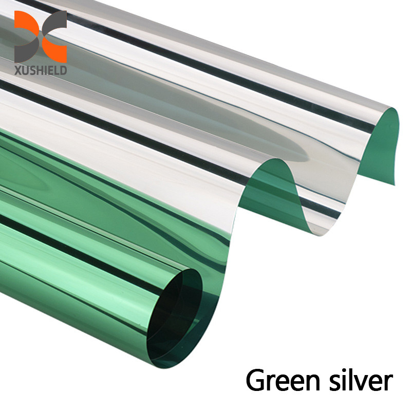 Privacy Specchio Vetro Film One Way Vision Tinta solare Decorative Building Window Film