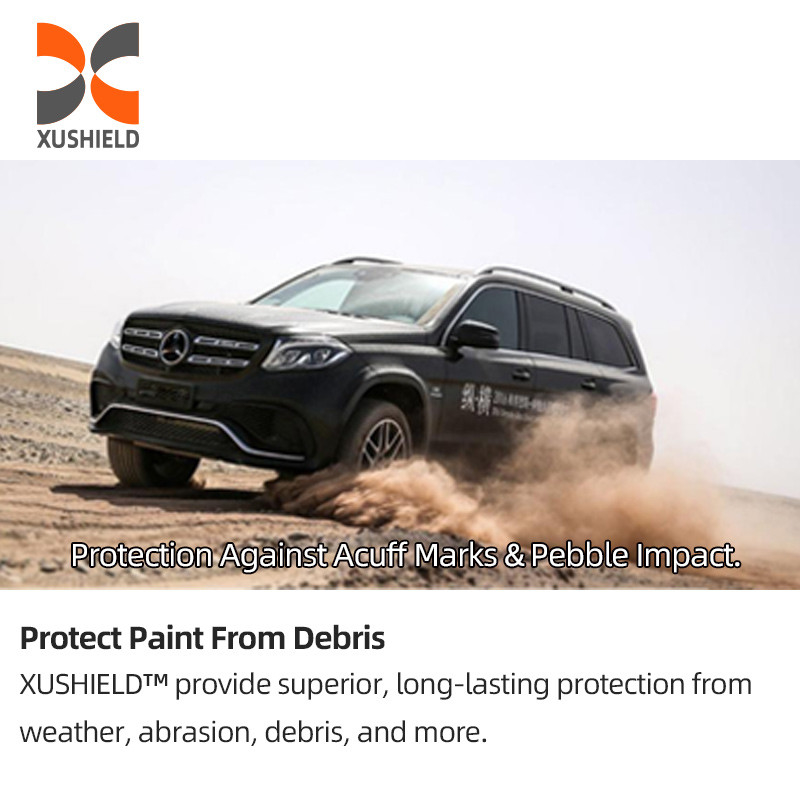 Xushield Ppf film 7.5Mil 6.5 Mil Anti Scratch Heat Repair Film protettivo di vernice in nanoceramica trasparente TPU ppf per auto
