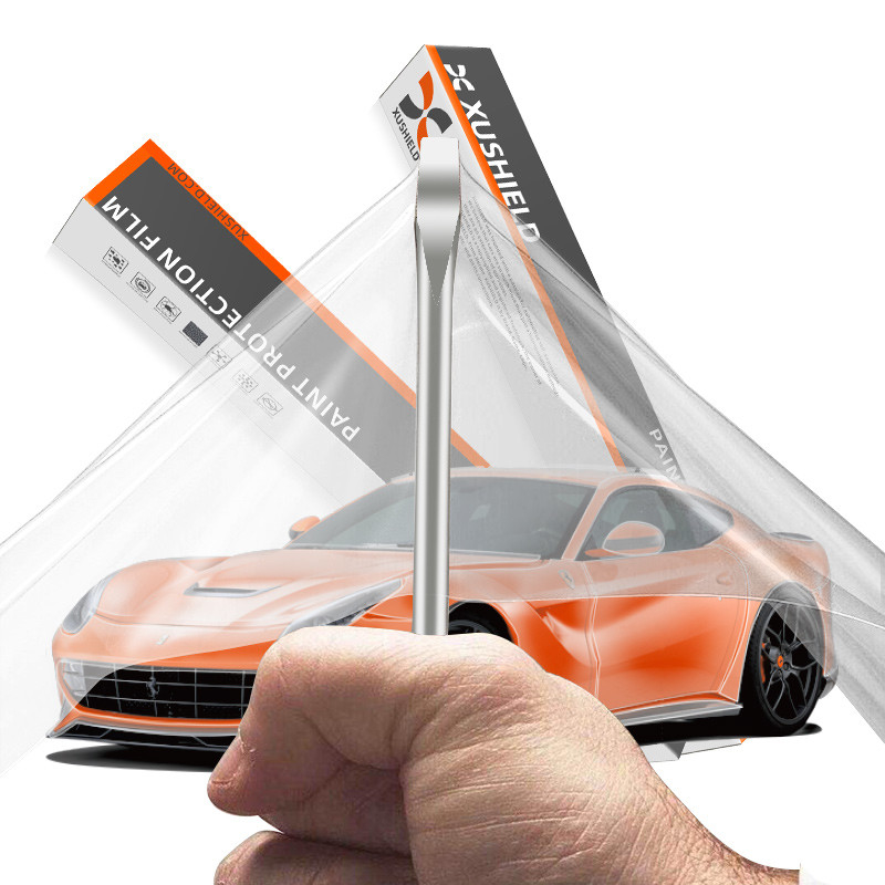 Xushield Ppf film 7.5Mil 6.5 Mil Anti Scratch Heat Repair Film protettivo di vernice in nanoceramica trasparente TPU ppf per auto