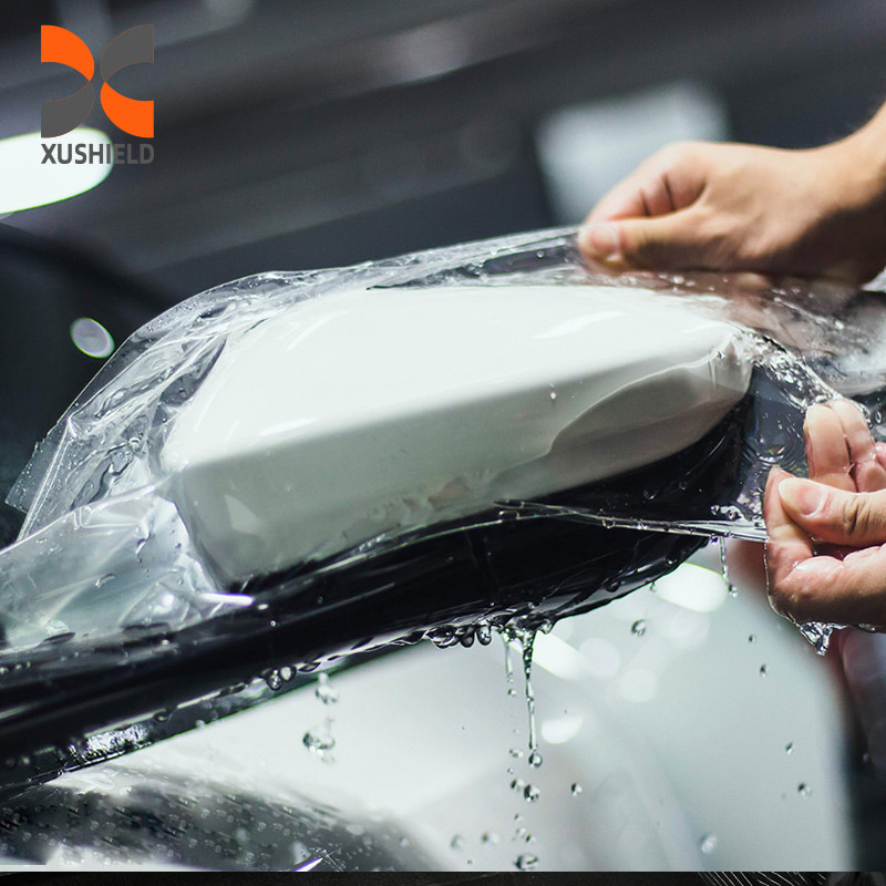 Xushield Ppf film 7.5Mil 6.5 Mil Anti Scratch Heat Repair Film protettivo di vernice in nanoceramica trasparente TPU ppf per auto