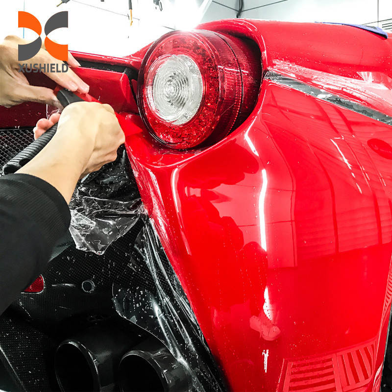 Chiaro 15 anni di garanzia TPU lucido auto-guarigione 7.5mil Anti graffi roll Hydrophobic pellicola di protezione vernice auto