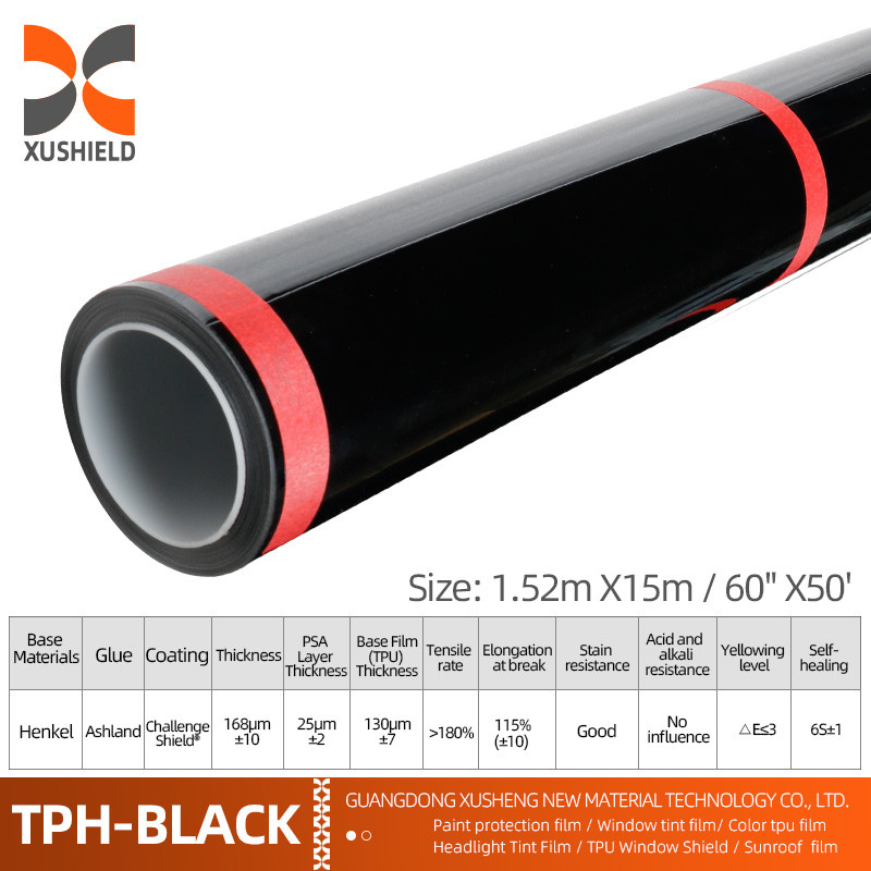 XUSHIELD PPF Film Anti Scratch Self Healing PPF TPH Gloss Clear Car Body PPF Vernice Protezione Film per Auto