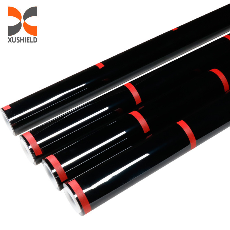 TPH Nero 1.52*15M Trasparente o Nero Proprietà anti-inquinamento PPF protettivo Stretch Wrap