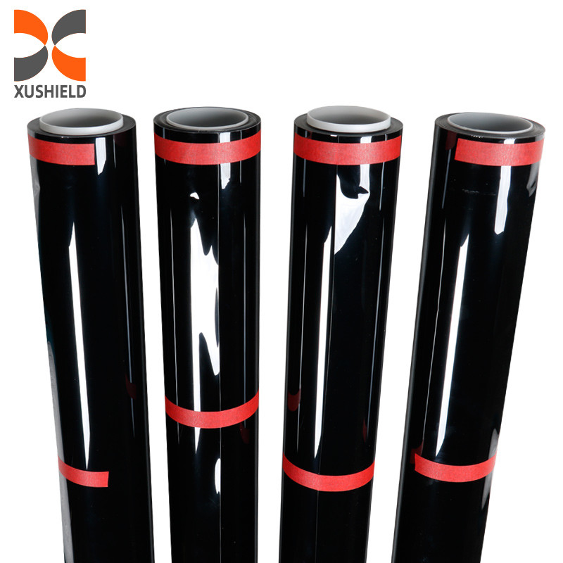TPH Nero 1.52*15M Trasparente o Nero Proprietà anti-inquinamento PPF protettivo Stretch Wrap