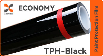TPH Nero 1.52*15M Trasparente o Nero Proprietà anti-inquinamento PPF protettivo Stretch Wrap