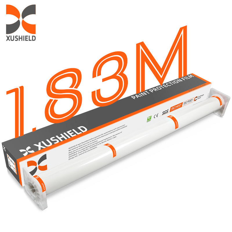 Dimensione 1.83*15m 71in*50ft Rollo idrofobico auto-guarigione Anti graffi avvolgimento PPF TPU pellicola di protezione auto