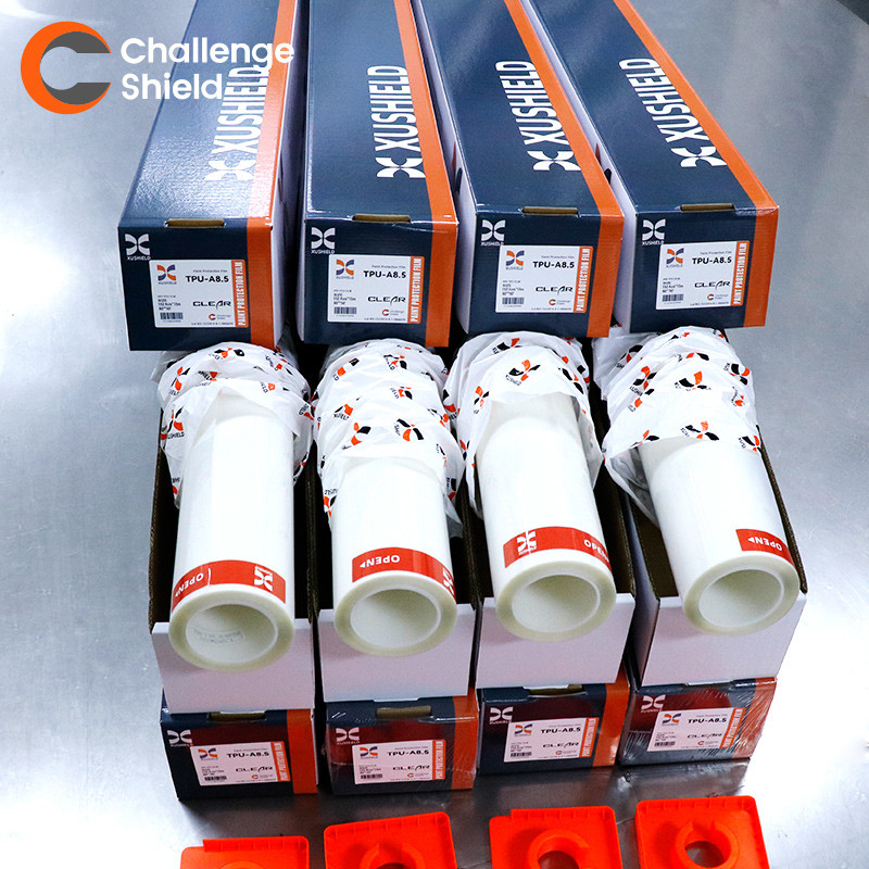 Chiaro 15 anni di garanzia TPU lucido auto-guarigione 7.5mil Anti graffi roll Hydrophobic pellicola di protezione vernice auto