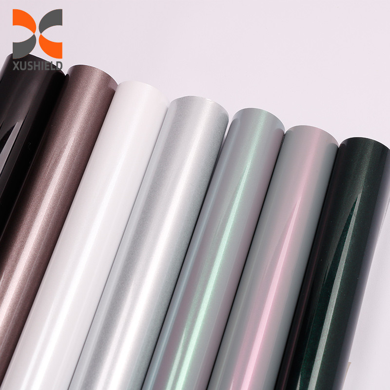 TPU TPU grigio rosa di guarigione istantanea premium full roll trasparente TPU carrosseria auto avvolgimento ppf pellicole di protezione della vernice automobilistica