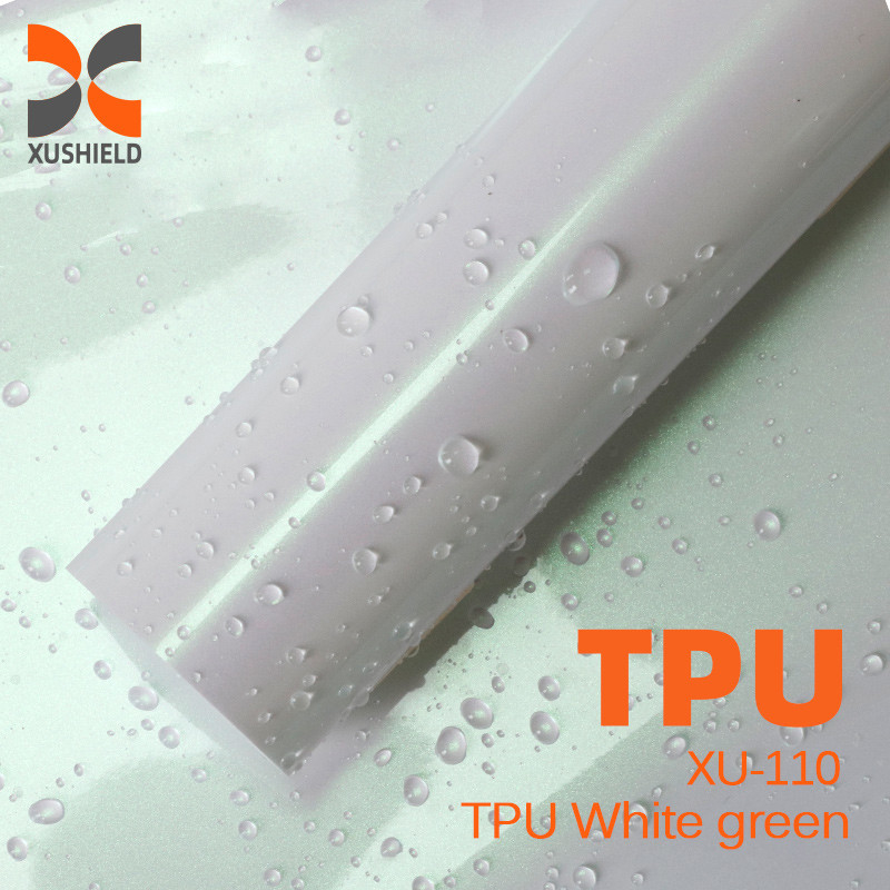 TPU Bianco verde 1,52m*15m verde arancione grigio calore auto-curante tpu PPF cambiamento di colore ppf auto anti graffi vernice auto pellicola di protezione della superficie
