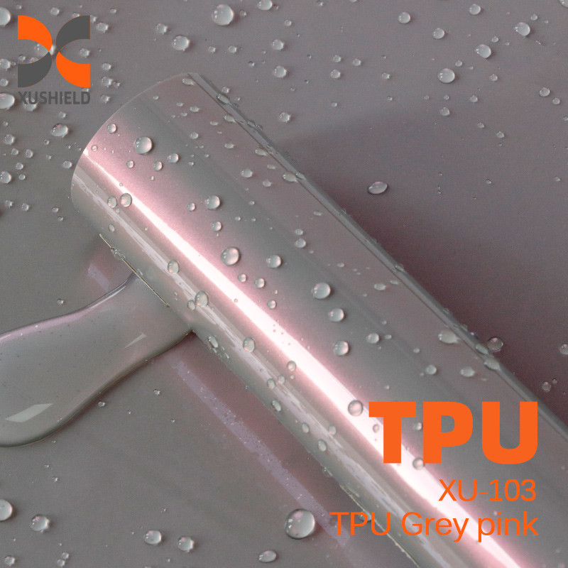 TPU TPU grigio rosa di guarigione istantanea premium full roll trasparente TPU carrosseria auto avvolgimento ppf pellicole di protezione della vernice automobilistica