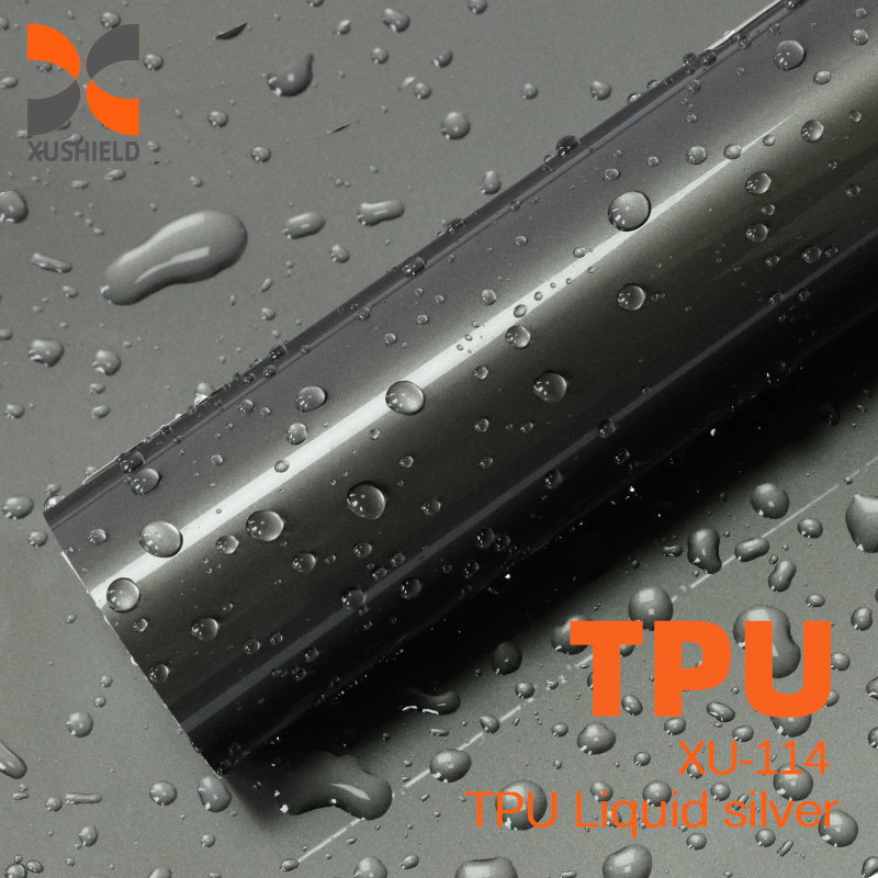 TPU Film ppf d'argento liquido 7.5Mil 6.5 Mil Riparazione del calore anti graffi Film protettivo di vernice in nanoceramica trasparente TPH TPU ppf per auto