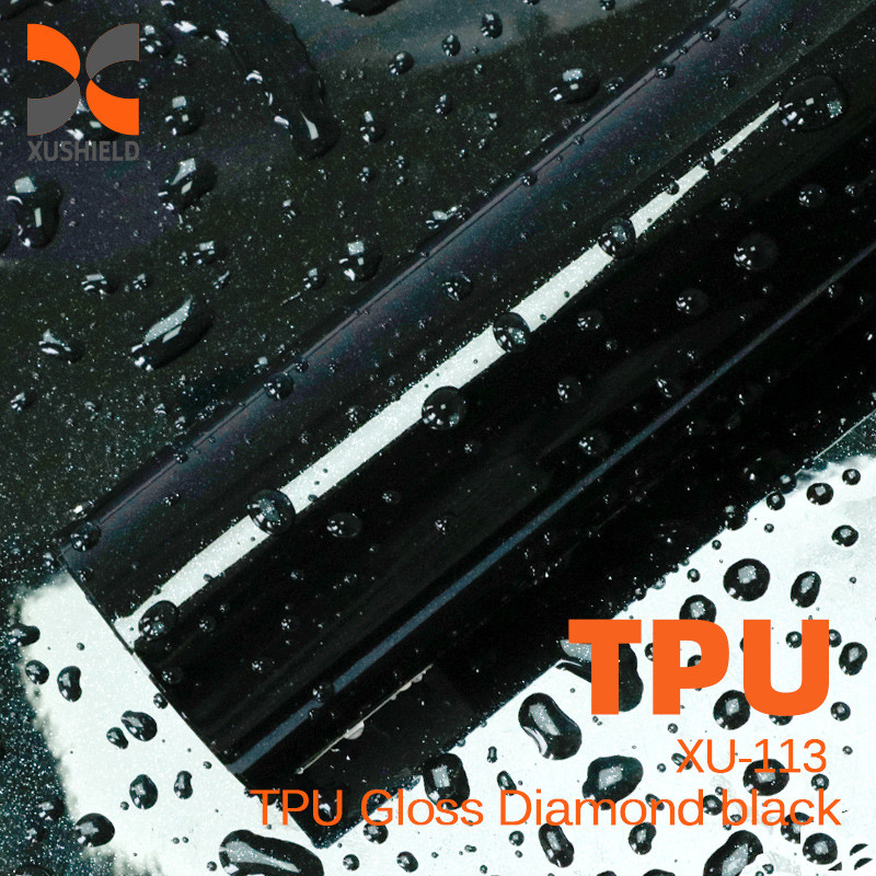 TPU Gloss Diamante nero 5 anni di garanzia 6Mil Gloss di alta qualità Matte PPF TPU Self Healing Car Paint Protective Film