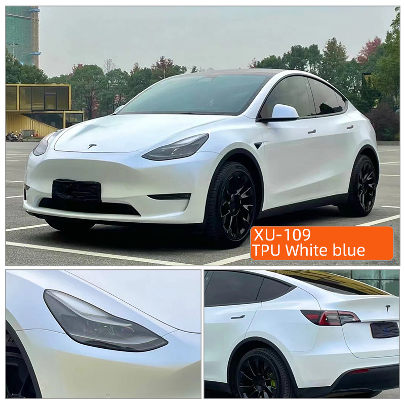 TPU Bianco blu Antigraffio Chiaro ppf Corpo auto-riparazione rotolo Car Wrap Corpo trasparente Film fornitore 15m ppf Tpu Film di protezione della vernice
