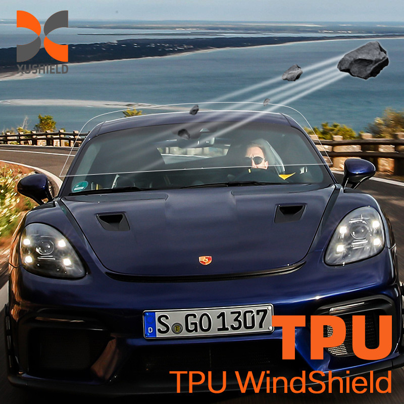 TPU Anti-graffi Protezione UV Film di protezione del parabrezza della macchina Sand Proof 7.5mil Film parabrezza della macchina