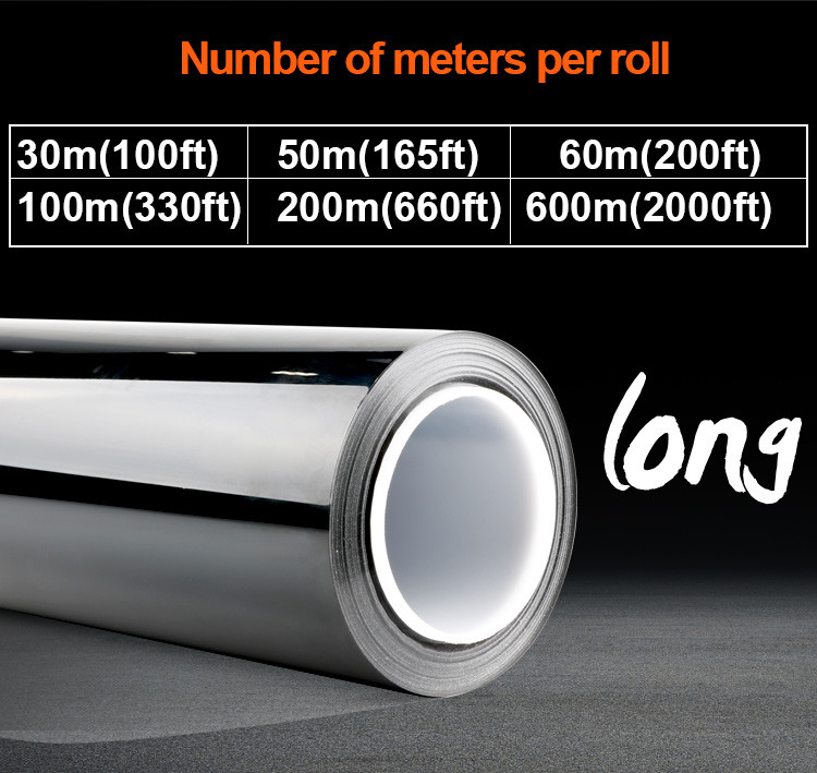 1.52*30m UV PROOf Car Security 1ply Carbon Roll Automotive Glass Window Solar Tint Film