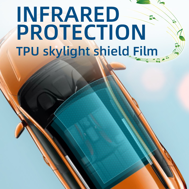 Fabrica automobilistica di coperture universali Crema solare vetro autoadesivo Film panoramico sul tetto