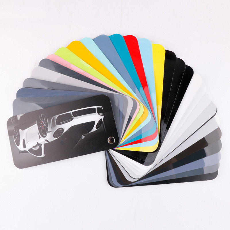Produttore di pellicole per auto Adesivo colorato colorato Gloss PET UV Wrap Vinyl Tint Car Decorative Film