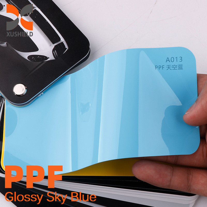 Colore verde PPF di qualità superiore Self-healing Anti-giallorizzazione TPU pellicola di protezione per tutte le auto
