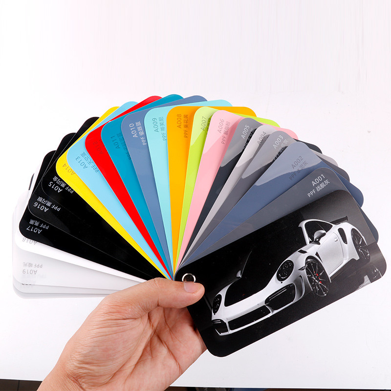 181colori Garanzia 5 anni Strettabile Antigraffi Cambiamento di colore Colore PPF Vernice Film protettivo TPU