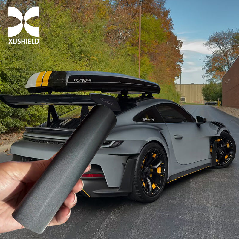 Pellicola protettiva per vernice auto foto cromatica in TPU di alta qualità, nero eclissi solare, 15Mil, PPF, opaca, lucida, PPF