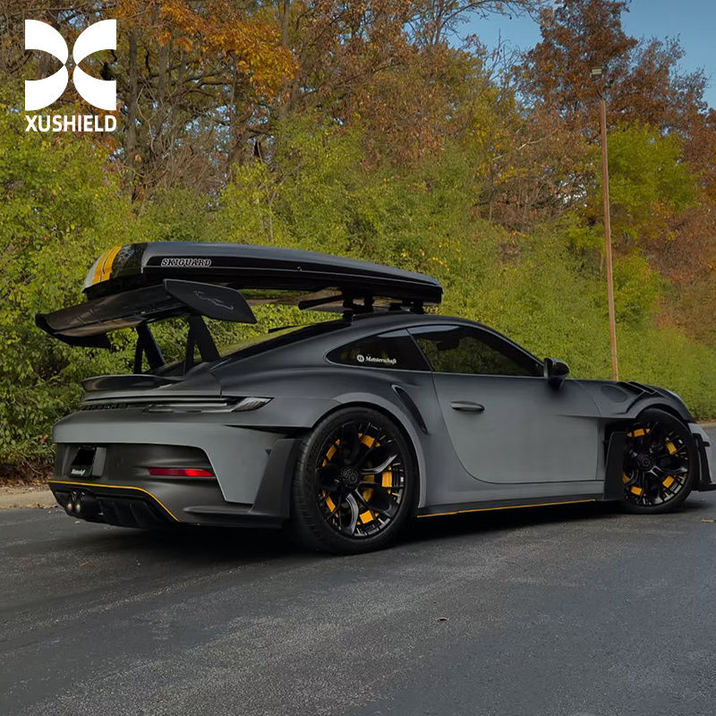 Pellicola protettiva per vernice auto foto cromatica in TPU di alta qualità, nero eclissi solare, 15Mil, PPF, opaca, lucida, PPF