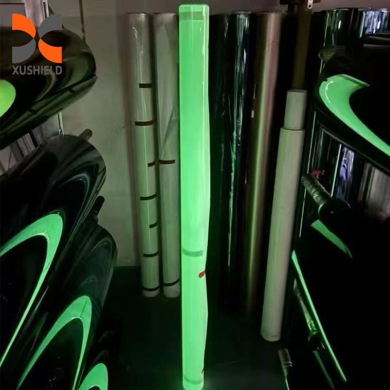 TPU PPF fluorescenza colore vernice auto pellicola protettiva auto riparato TPU lucentezza auto-guarigione PPF TPU fotocromismo luminescenza