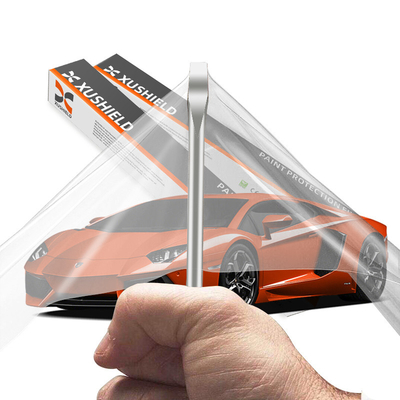 XUSHIELD 8.5mil Alta idrofobicità lucida di alta qualità Anti graffi Riparazione termico Film di protezione TPU trasparente Vernice auto